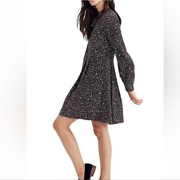 Madewell Stars 100% Silk Dress Size 4 - Picture 13 of 13